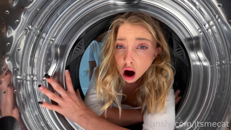 Itsmecat – Stuck In The Washing Machine Video Leaked