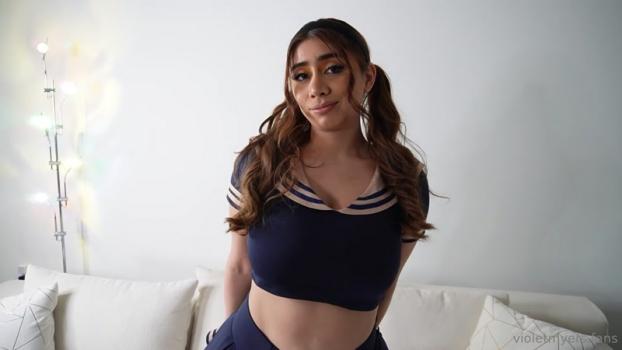 Violet Myers – Halloween POV Sextape Video Leaked