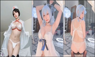 Haneame – Patreon Sexy Asian Cosplay Bikini Leaked Video