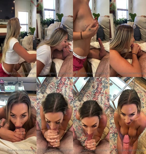 Emily Knight – I let my friend out of the friendzone time for a dick sucking