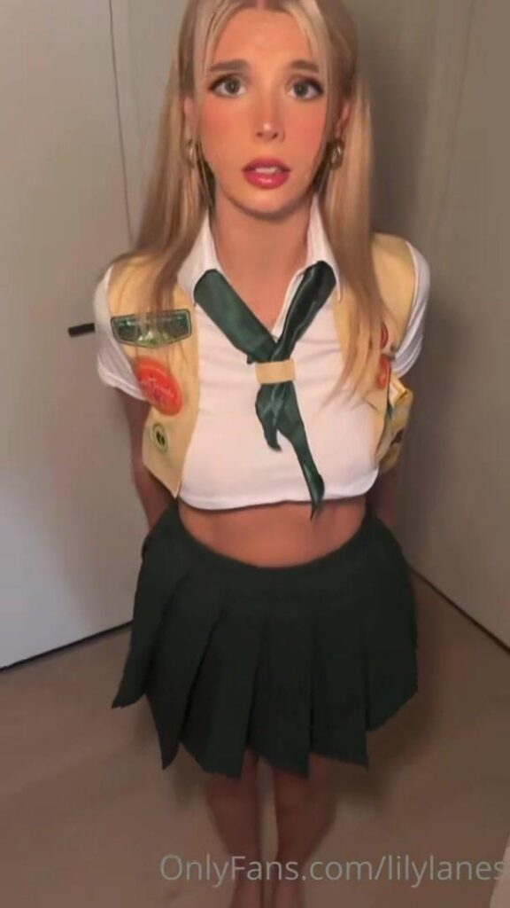 Lily Lanes – Nude Girl Scout Sex OnlyFans Video Leaked