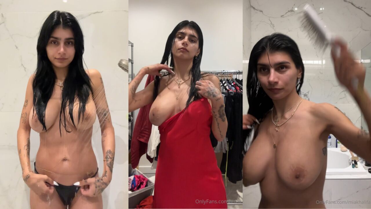 Mia Khalifa – Red Dress PPV Video Leaked