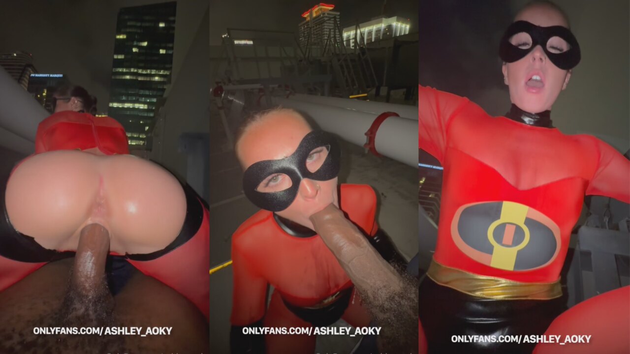 Ashley Aoky – Elastigirl Sex Tape Video Leaked