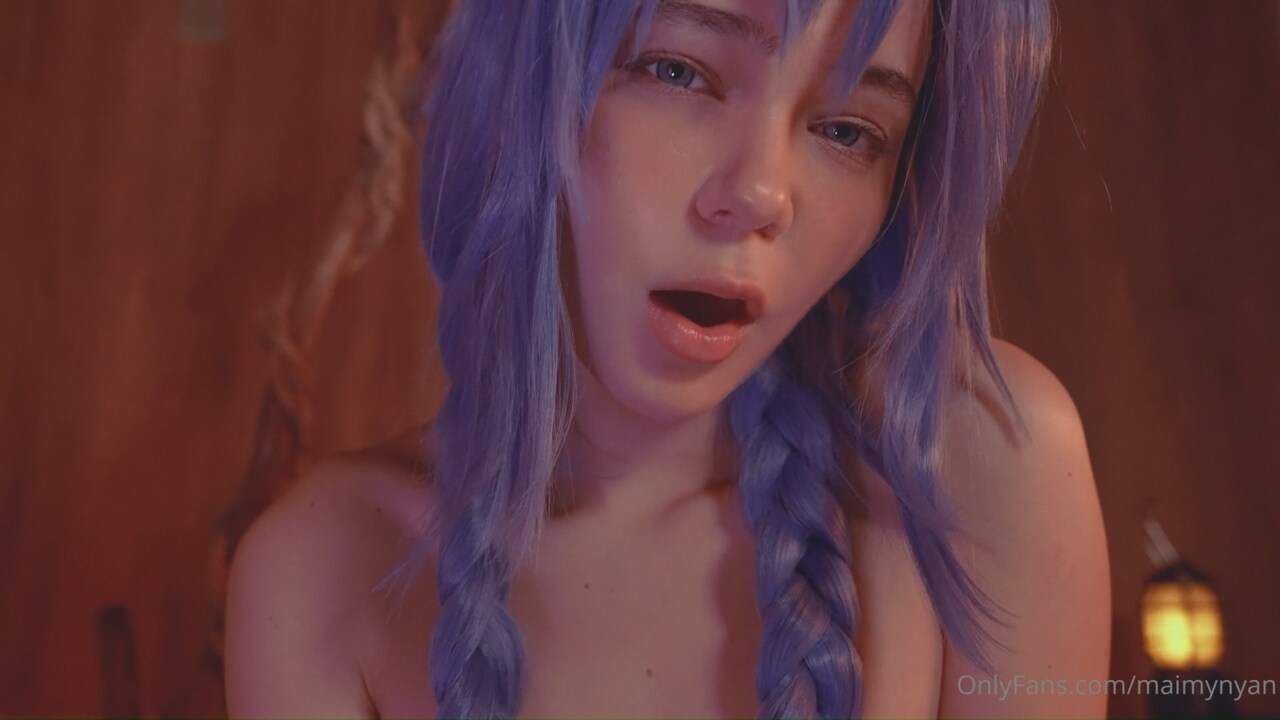 Maimy ASMR – Roxy Cosplay Video Leaked