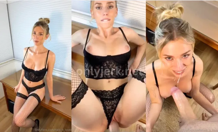 Halli N Lover – Secretary BG Sextape Video Leaked