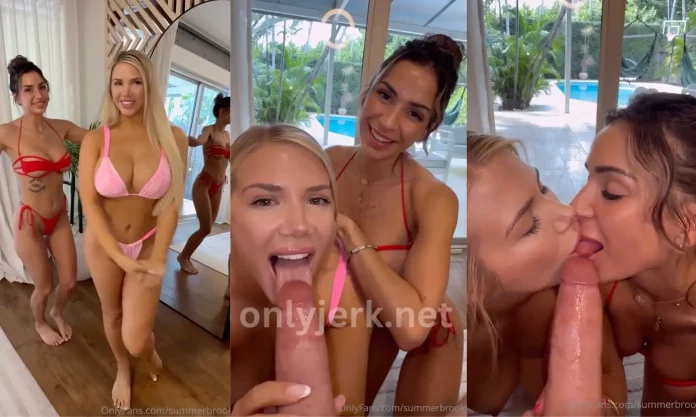 Summer Brookes – Sharing Cock With A Friend Video Leaked