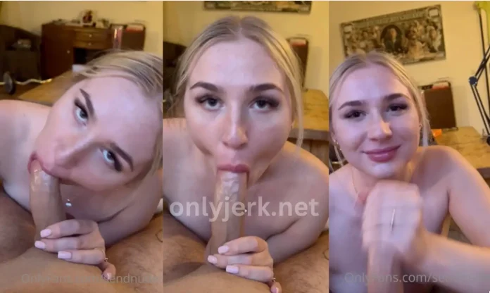 Sendnudesx – POV BJ Deepthroat Video Leaked