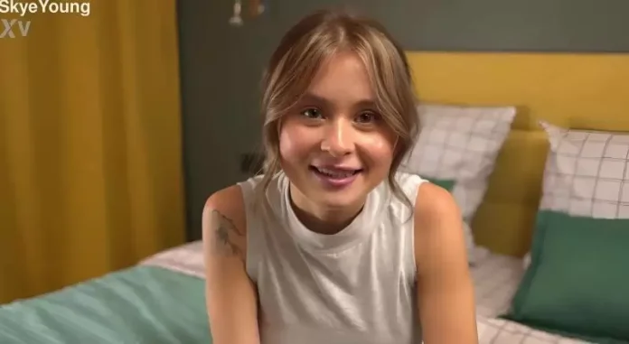 Skye Young – I Give My Step Brother His First Sex With Two Tight Pussies At Once