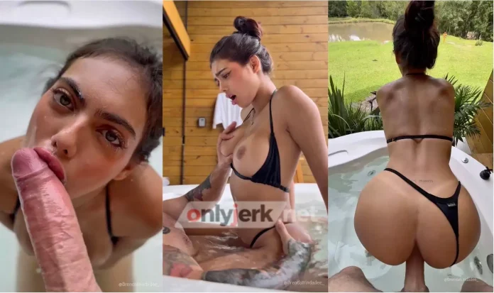 Brenda Trindade – Fuck In A Bathtub Backyard