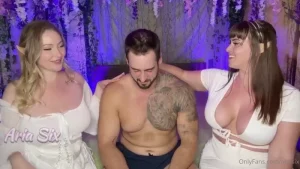 Aria Six – BGG Busty PAWG Three Way Video Leaked