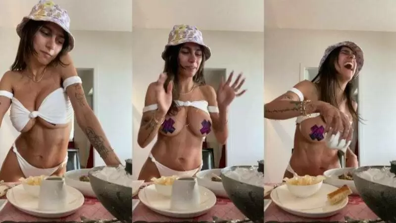 Mia Khalifa – Quick Breakfast Nude Video Leaked