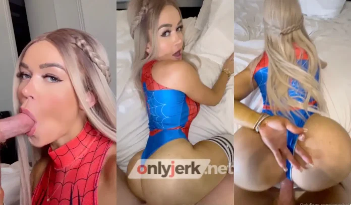 WoodBaby – BG Doggy Fuck In Spider Girl Cosplay Video Leaked