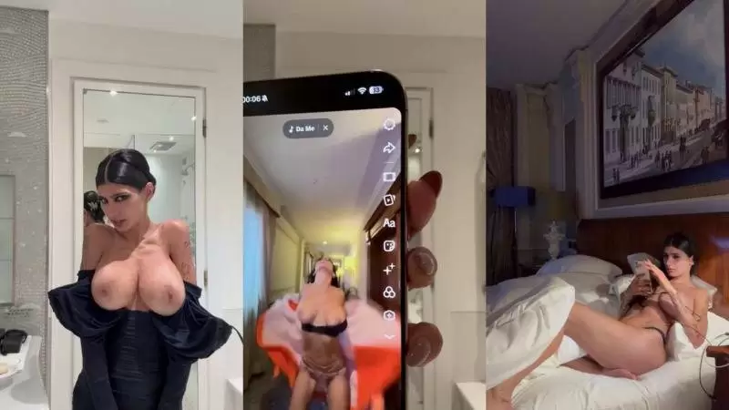 Mia Khalifa – Halloween After Party Video Leaked