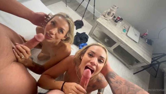 Victoria Lit & RyBaby – 4way Couple Swap Video Leaked